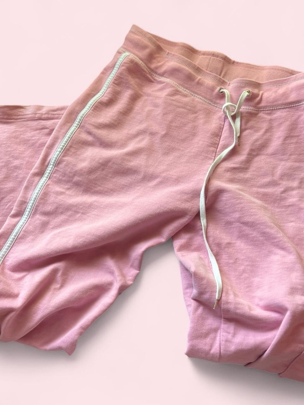 Vintage Pink Drawstring Sweatpants